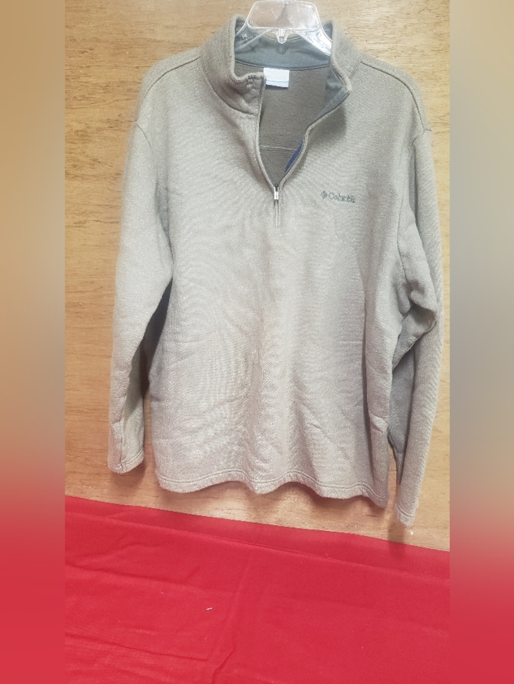Columbia Mens 1/4 Zip Heather Colored Pullover XL